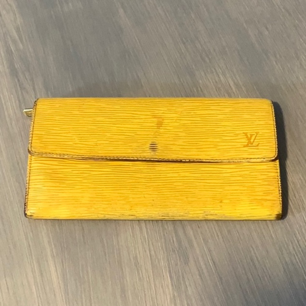 Yellow Epi Wallet